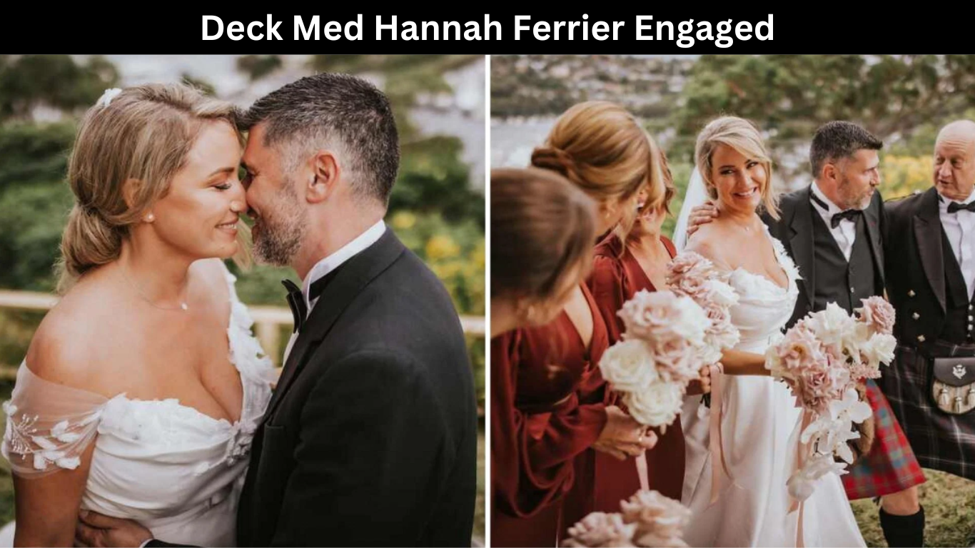 Deck Med Hannah Ferrier Engaged